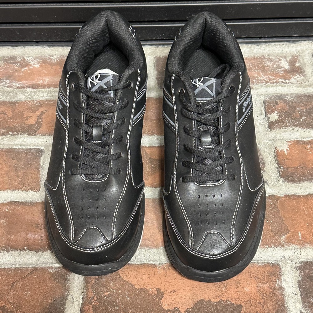 KR Strikeforce Flyer Men's Bowling Shoes Size 11 M-034 Black Used Sneakers
